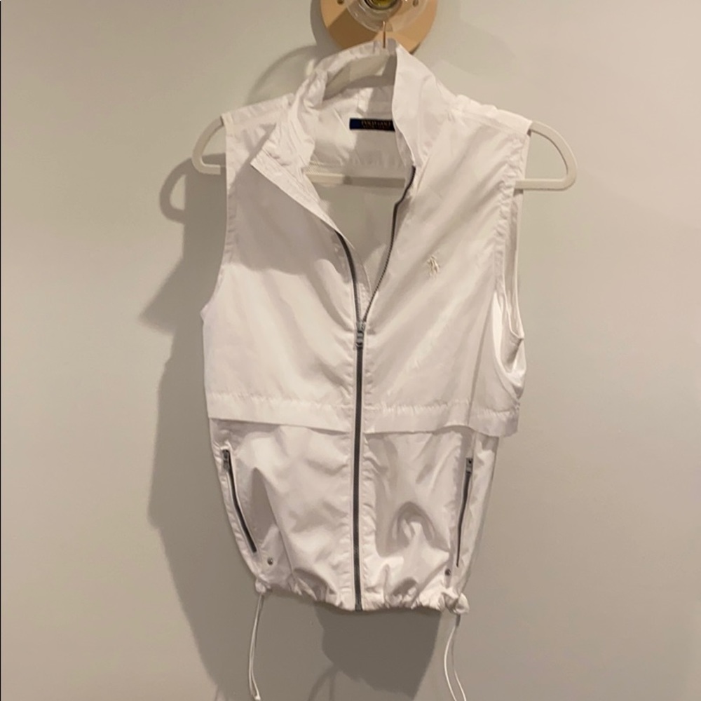 Ralph Lauren polo golf vest in white size M